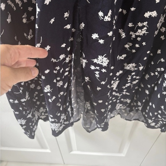 Ellos plus size (22) dress black with flowers - Picture 5 of 7